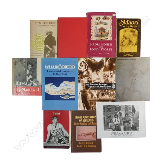TEN PUBLICATIONS RELATING TO MAORI HISTORY